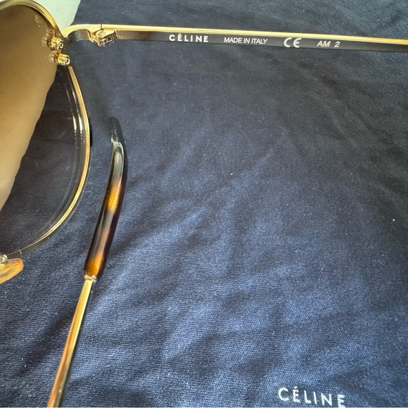 CELINE | Brown Aviator Sunglasses - Picture 9 of 10